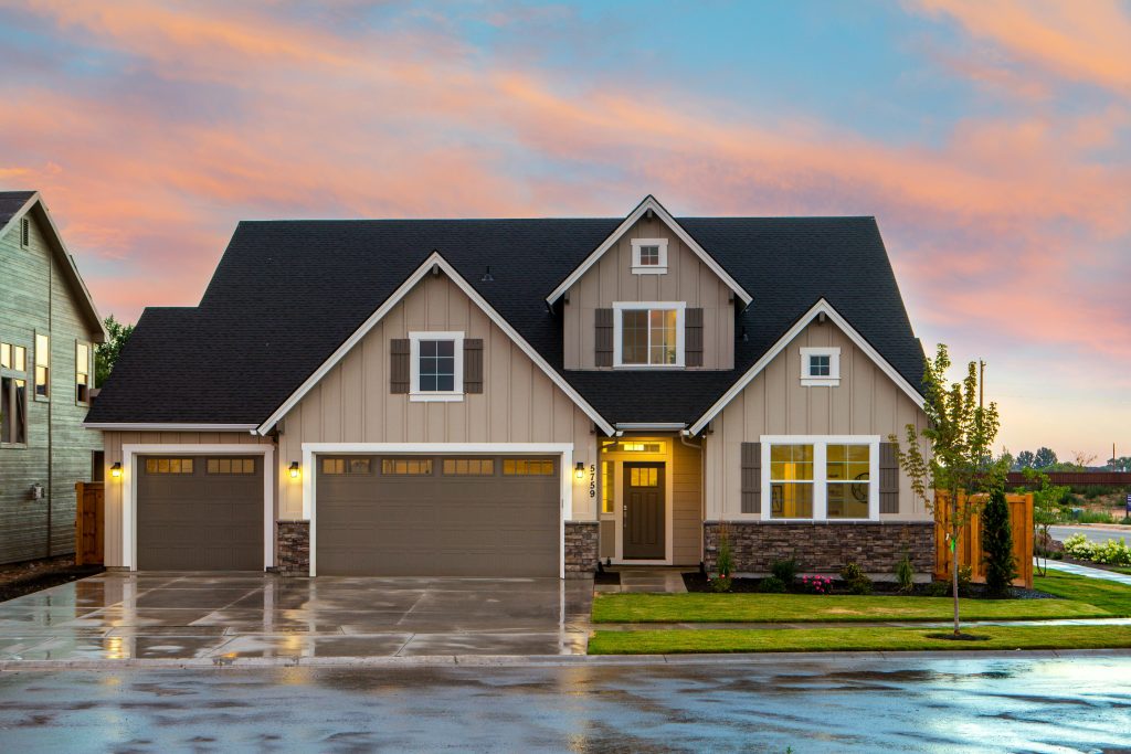 right garage door